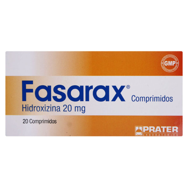 Fasarax (hidroxicina) 20mg 20comp PRATER